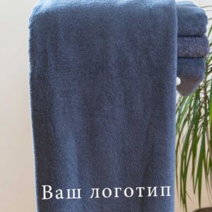 рушник з логотипом махровий